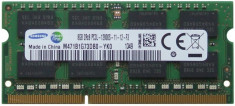 Memorie laptop Samsung 8GB SODIMM, DDR3 PC3L-12800, 1600MHz(1 x 8GB) foto