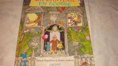 Un Chateau en Ecosse - in franceza - ilustratii color Scoular Anderson - 1994 foto