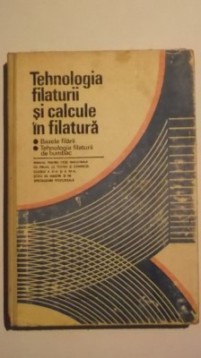 P. Popescu, M. Zeidman - Tehnologia filaturii si calcule in filatura (manual) foto