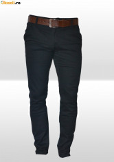 Pantaloni tip Zara Man - Casual - Negru - Model nou - MASURI: 29, 30, 31 - Eleganti foto