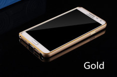 Samsung Note 3 - Bumper Ultra Subtire 0.5mm din Aluminiu Culoare Gold foto