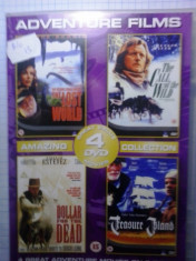 Colectie 4 filme - Adventure films collection DVD (GameLand) foto