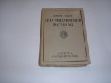 TUDOR VIANU- Arta Prozatorilor Romani - Prima Ed. 1941,RF4/4
