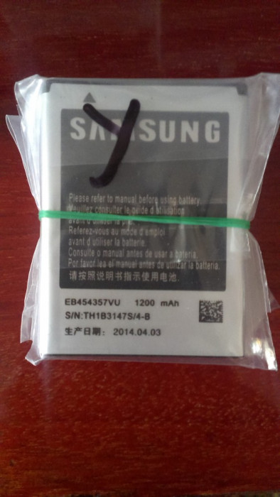 Acumulator Samsung Galaxy Pocket S5300 B5330 Y Pro B5510 cod EB454357VU