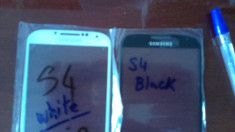 Touchscreen Samsung Galaxy S4 i9505 alb si negru PRODUS ORIGINAL / GEAM / STICLA / ECRAN foto