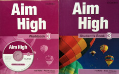 AIM HIGH 3 STUDENT&amp;#039;S BOOK + WORKBOOK foto