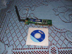 PLACA RETEA PCI WIRELESS 54MBPS IP-TIME foto