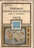 (C5624) INDRUMAR PENTRU ELECTRONISTI DE C. GAZDARU, VOL.2, RADIO SI TELEVIZIUNE, EDITURA TEHNICA, 1987, Alta editura