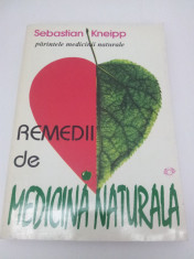REMEDII DE MEDICINA NATURALA, SEBASTIAN KNEIPP 1995 foto