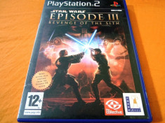 Star Wars Episode III The Revenge of the Sith PS2, original, alte sute de jocuri foto