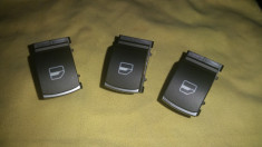 Set 3 Butoane Geamuri Electrice Volkswagen Insertie Crom foto