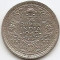 India Britanica 1/4 Rupee 1943 Argint 2.92gr-0.500, George VI KM-546