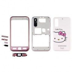 Carcasa Samsung S5230 Star roz Hello Kitty Edition - Produs Original Nou + Garantie - BUCURESTI foto