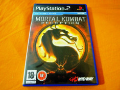 Mortal Kombat Deception, PS2, original, 39.99 lei(gamestore)! Alte sute de jocuri! foto