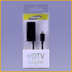 Adaptor Micro USB - HDMI HDTV original Samsung pentru S2 foto