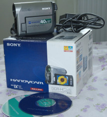Camera video Sony DCR-HC37E foto