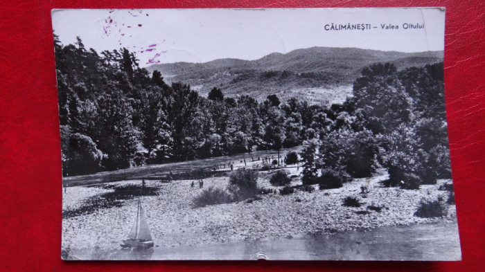 Carte Postala - RPR - Alb Negru - Calimanesti - Valea Oltului