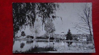 Carte Postala - RPR - Alb Negru - Manastirea - Sambata de sus foto