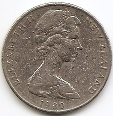 Australia 20 centi 1980 Elizabeth II KM-66 foto