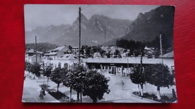 Carte Postala - RPR - Alb Negru - Busteni foto