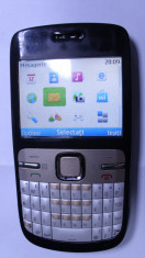 telefon mobil nokia c3 c 3 functional folosit retea vodafone fara incarcator foto