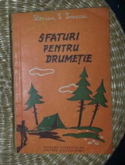 Florian F. Frazzei SFATURI PENTRU DRUMETIE Ed. Tineretului 1956 foto