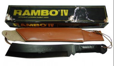 CUTIT RAMBO. MACETA RAMBO. SABIE. Editie Limitata Colectie. 56 cm.RAMBO 4 foto