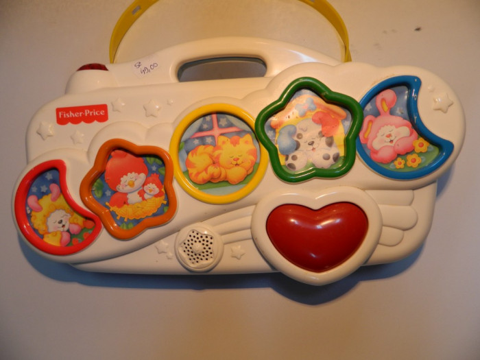 Lampa muzicala pentru patut Fisher Price