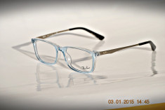Rama de ochelari de vedere Ray ban RB5312 5810 bleu transparent foto