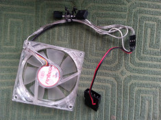 Ventilator Cooler Fan Antec TriCool 80mm 3 viteze foto