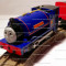 TOMY/TrackMaster trenulet baterii jucarie - Thomas locomotiva SIR HANDEL cu 2vag