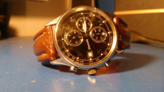 Ceas Eberhard &amp;amp;amp;amp; Co Chronograph mecanism quartz miyota 0S60 foto