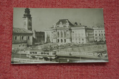 Carte postala --- Oradea - Piata Victoriei - circulata foto