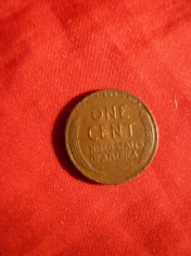 Moneda 1 Cent 1942 SUA cal.Buna-F.Buna , bronz foto