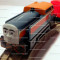 TOMY/TrackMaster trenulet baterii -Thomas locomotiva motorizata DEN cu 2 vagoane