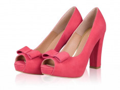 Pantofi dama-model P67 Pink foto