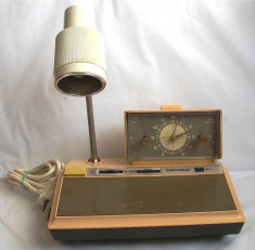 Kuba Sweet Clock R27, radio cu ceas de?teptator si lampa din anii &amp;#039;60 foto