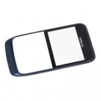 Carcasa fata Nokia E63 bleumarin Originala foto