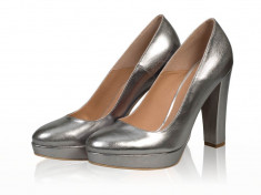 Pantofi dama-model P66PV Silver foto