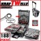 Trusa Scule Universala Chei/Tubulare/Clichet KRAFTWELLE Germany - Professional Line - 188 PIESE
