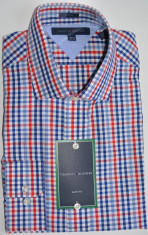 Camasa Tommy Hilfiger barbati cu maneca lunga, slim fit , Originala, import USA foto