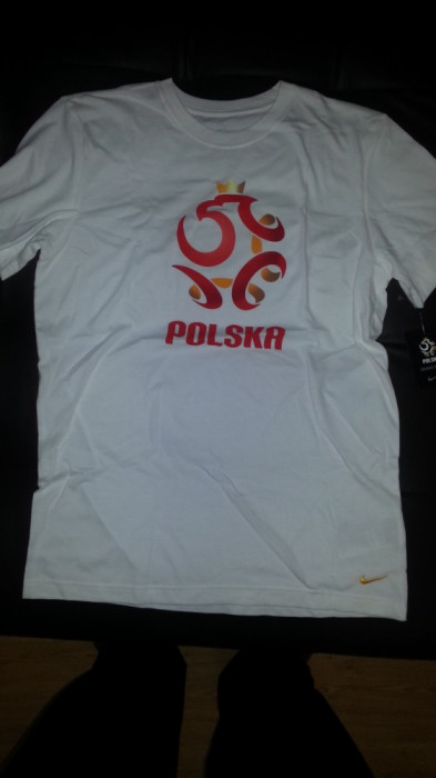 Tricou Nike Original Polonia Fotbal (Masura :L si XL) - Cod 176