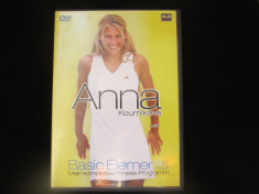 DVD cu program complet de exercitii fitness prezentat de ANNA KOURNIKOVA / FOTO REALE /Original / ca nou. foto