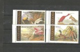 TANZANIA 1986 - PASARI ACVATICE, serie nestampilata, B23, Nestampilat