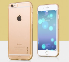 Husa / toc protectie HOCO originala, iPHONE 6 PLUS, back cover, culoare: GOLD foto