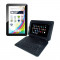 Tableta Serioux S102TAB, 10.1 inch, Procesor Dual Core Cortex A9 1.2GHz, 1GB RAM, 8GB, Wi-Fi, Android 4.2.2 + husa + tastatura - RESIGILAT