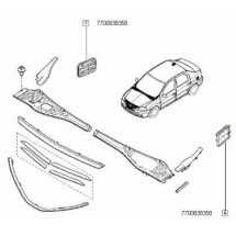 EXTRACTOR AER (PRIZA AER PORTBAGAJ) DACIA LOGAN foto