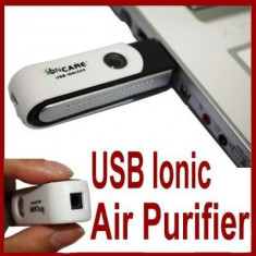 Ionizator 2 modele diferite, Purificator Aer, Conectare USB sau la Bricheta Auto foto