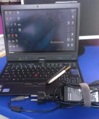 Lenovo x220 T - i7 2.8Ghz, 8GbRAM, SSD 160GB, touch+stylus input, WWAN, cheie biometrica foto