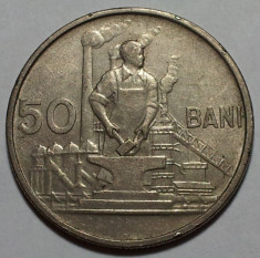 50 Bani 1955 Romania XF foto